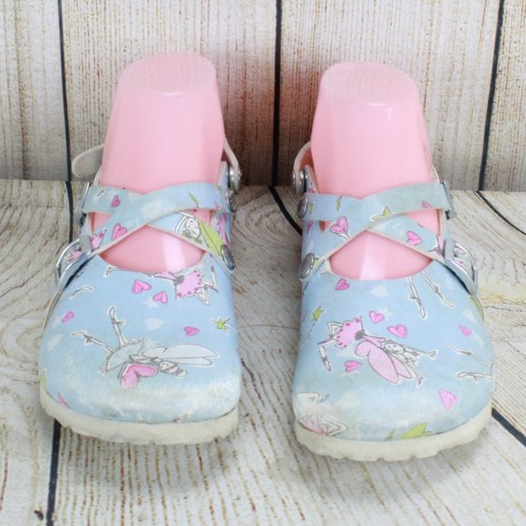 BIRKENSTOCK Fairy Slingback Slide Clogs Shoes Sz 4 - Picture 4 of 8